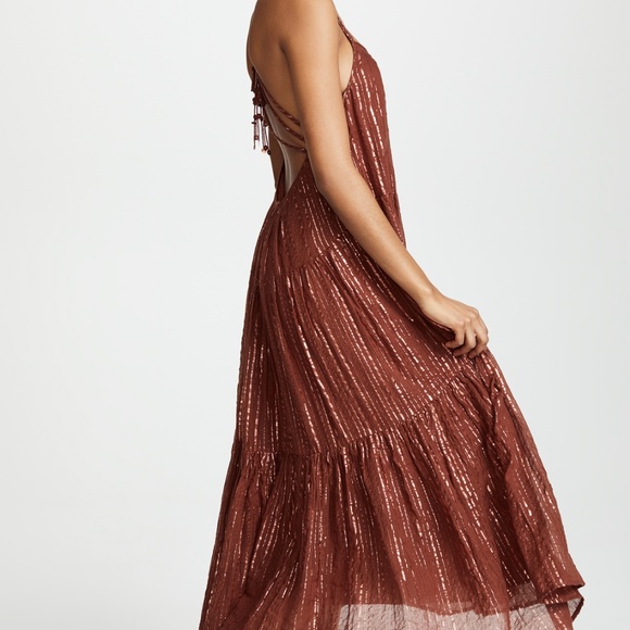 LAST ONE - NWT Ulla Johnson Mahogany Samara Dress - Picture 4 of 6